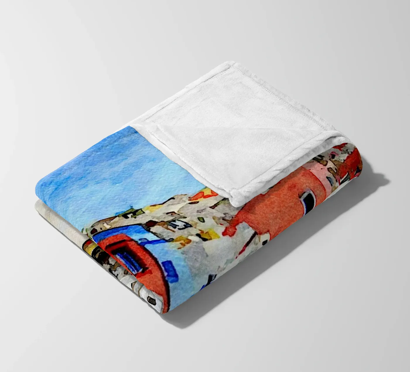 Procida fleece blanket by Massimo Frascogna