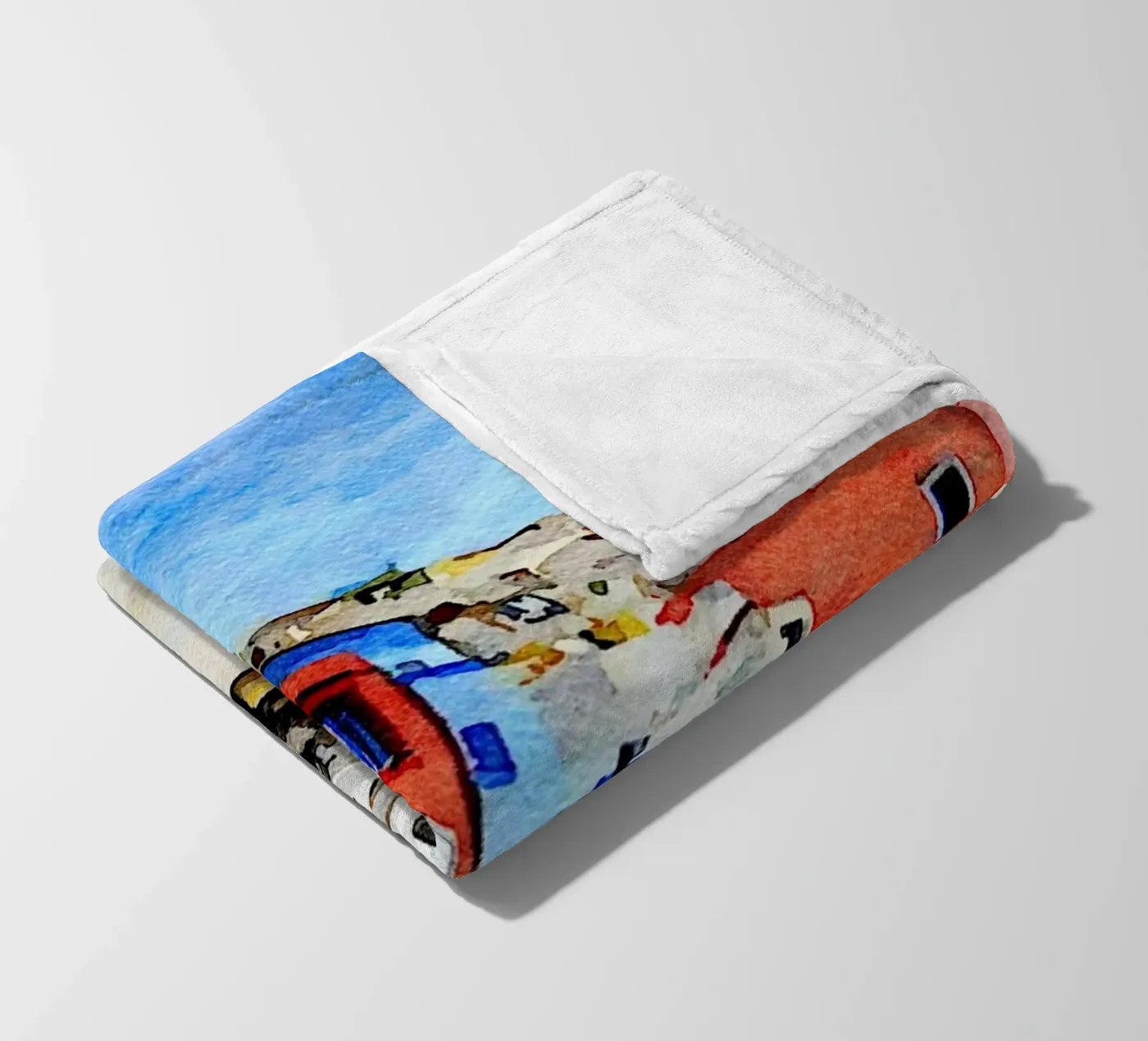 Procida fleece blanket by Massimo Frascogna