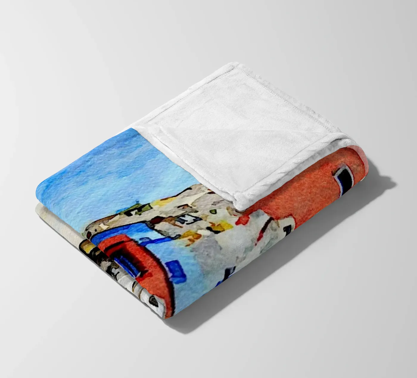Procida fleece blanket by Massimo Frascogna