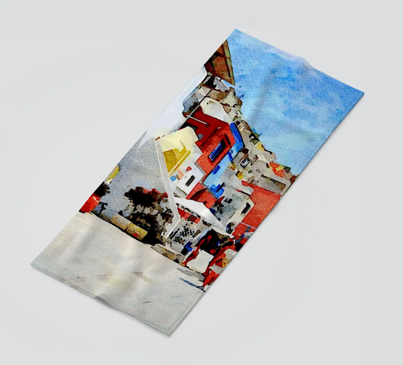 Procida Strandtuch von Massimo Frascogna