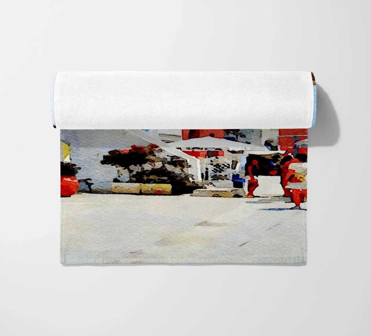 Procida Strandtuch von Massimo Frascogna