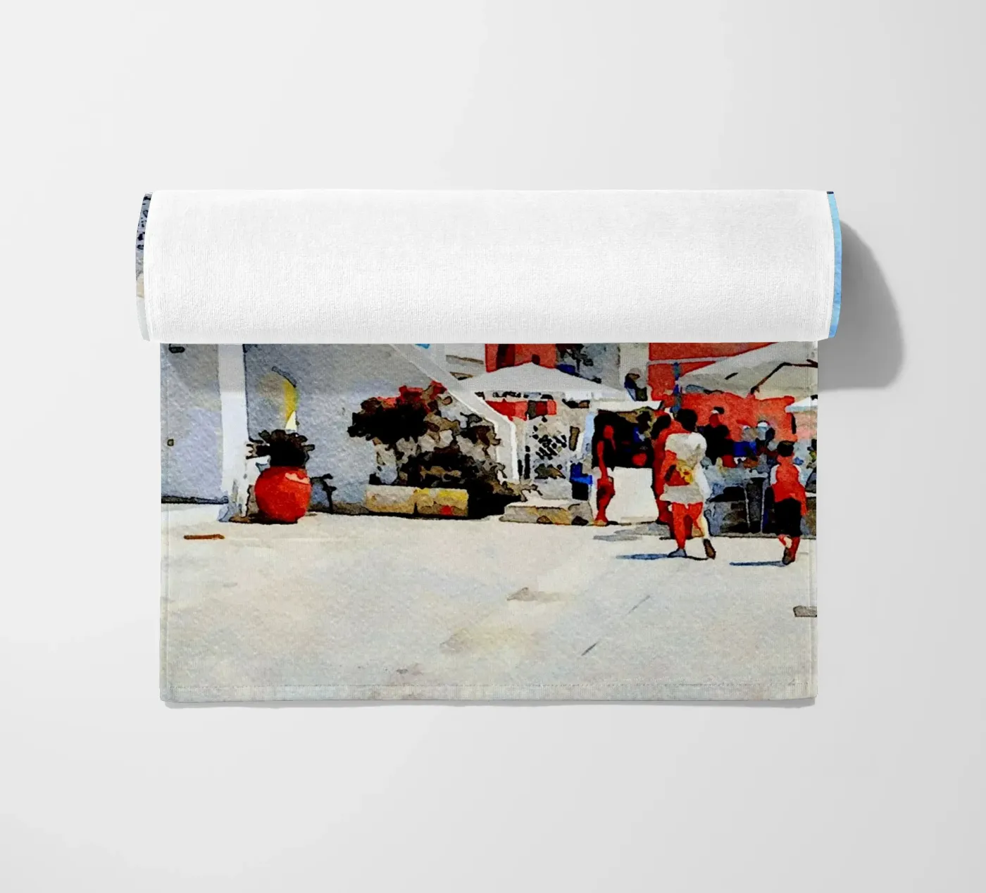 Procida Strandtuch von Massimo Frascogna