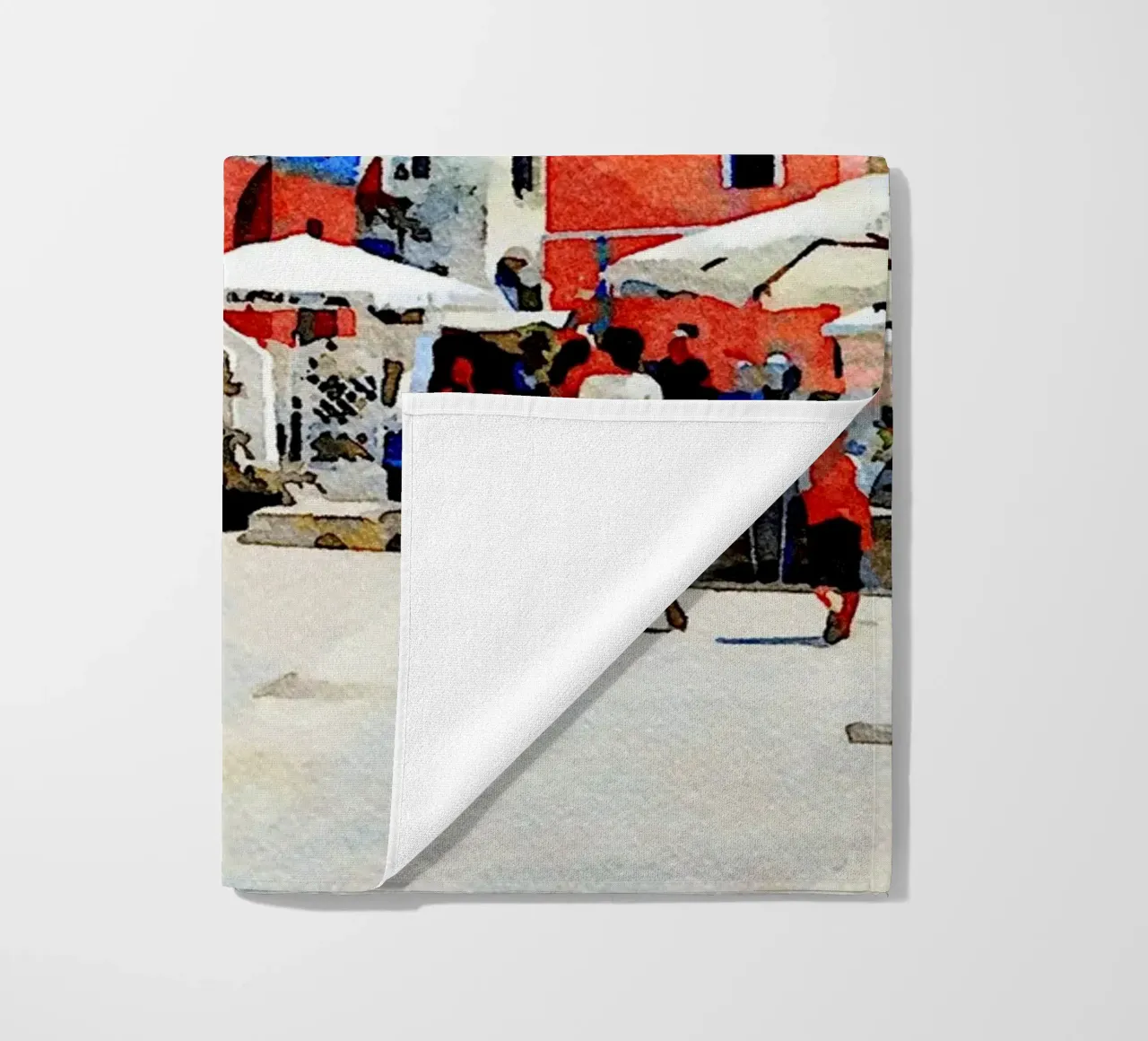 Procida Strandtuch von Massimo Frascogna