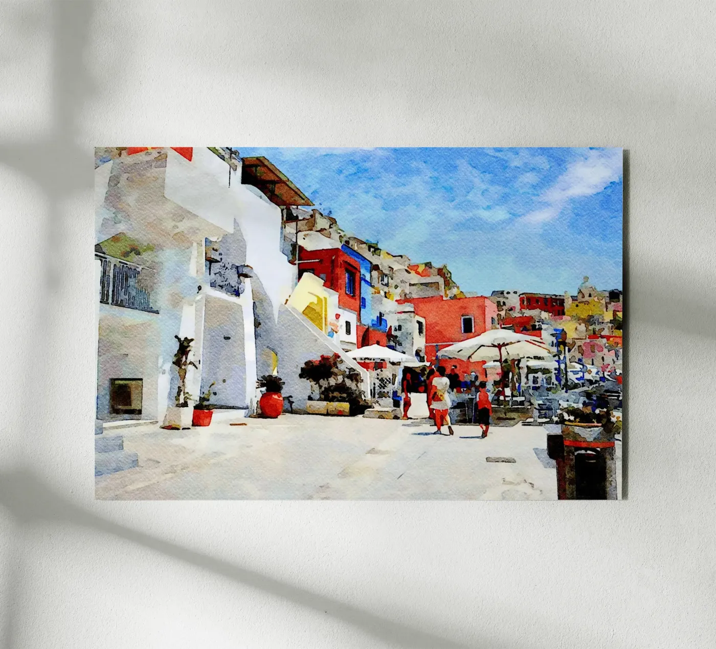 Procida forex-plaat van Massimo Frascogna