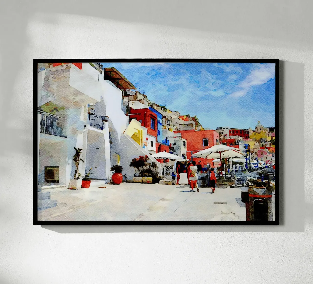 Procida carta hahnemühle da Massimo Frascogna
