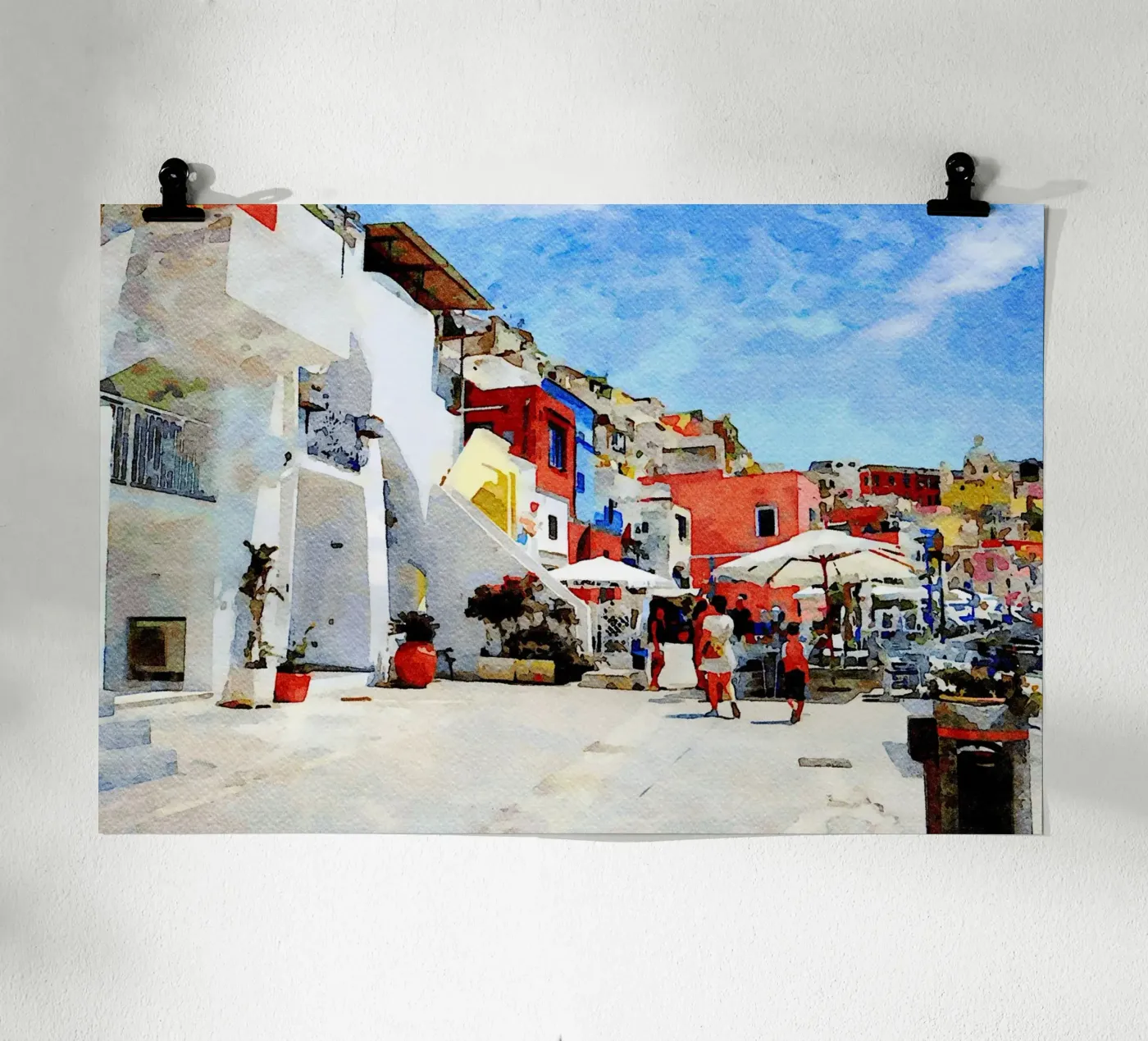 Procida Poster von Massimo Frascogna