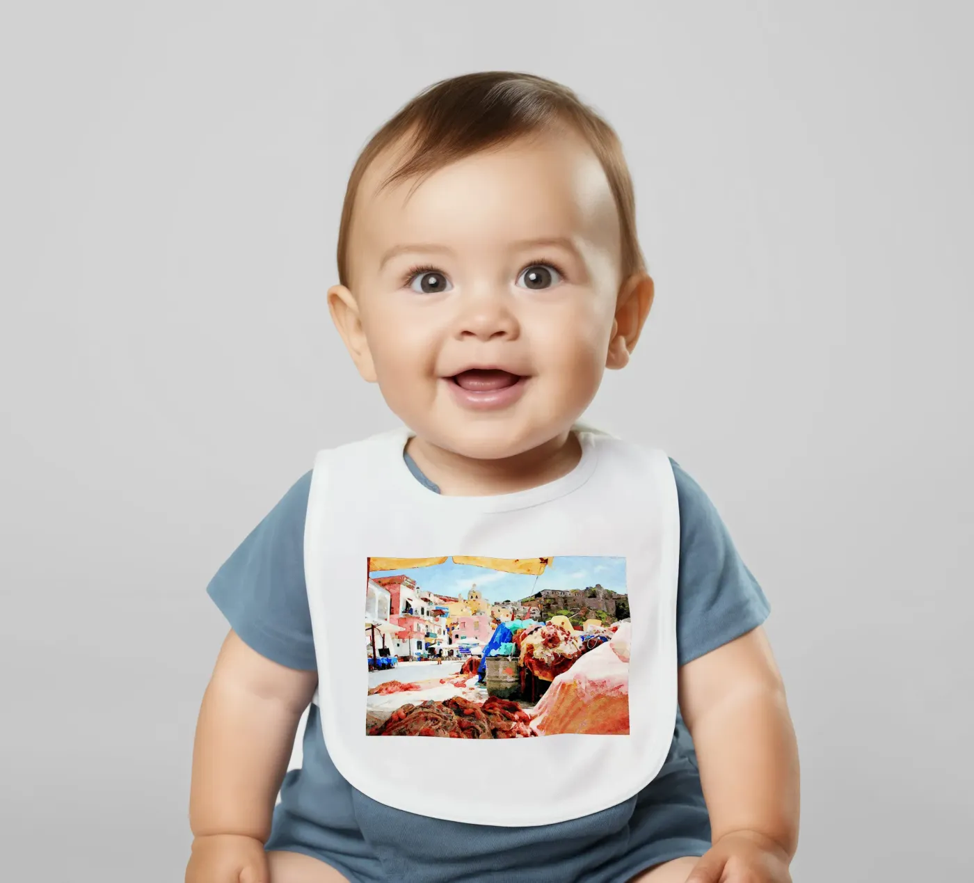 Procida Babylätzchen von Massimo Frascogna