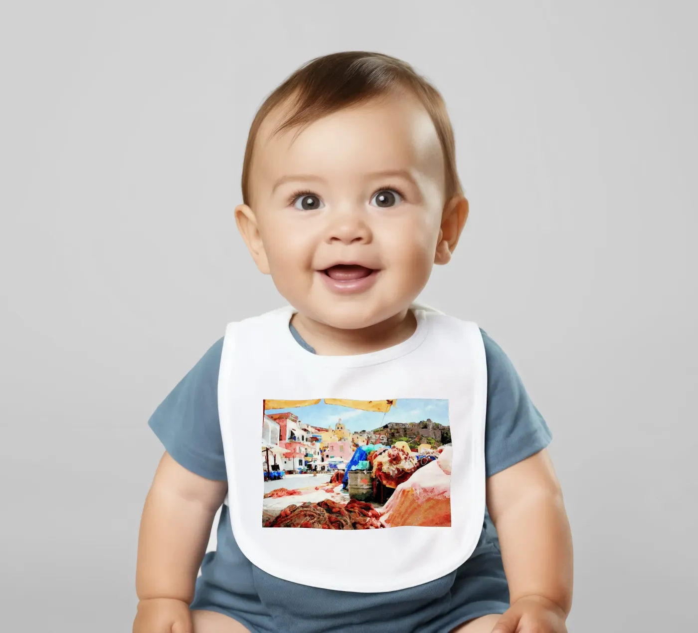 Procida Babylätzchen von Massimo Frascogna