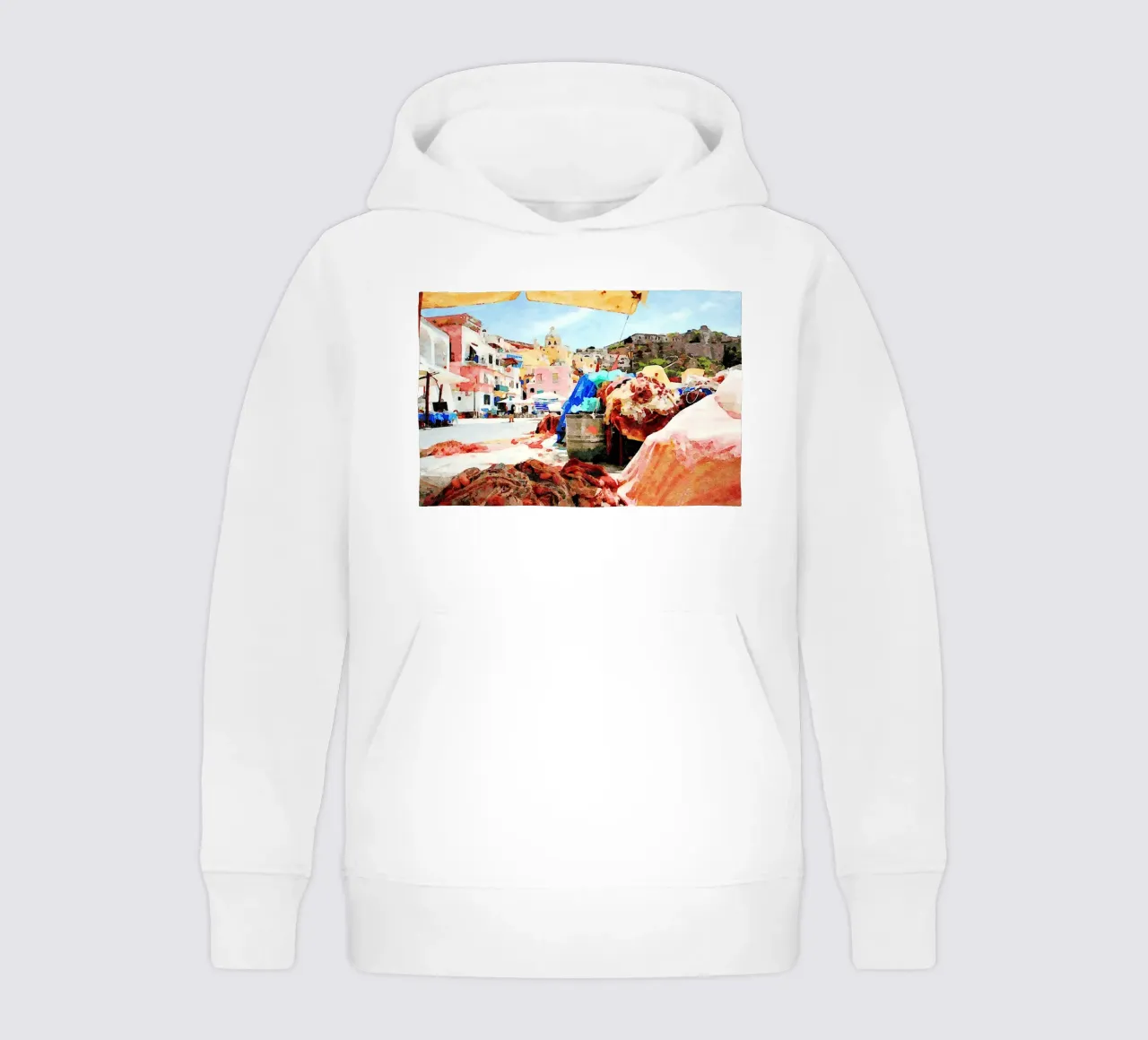 Procida felpa bambino con cappuccio da Massimo Frascogna