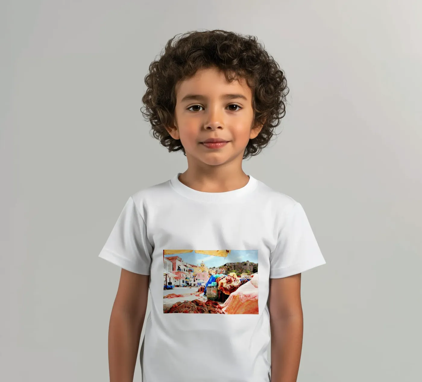 Procida kinder t-shirt van Massimo Frascogna