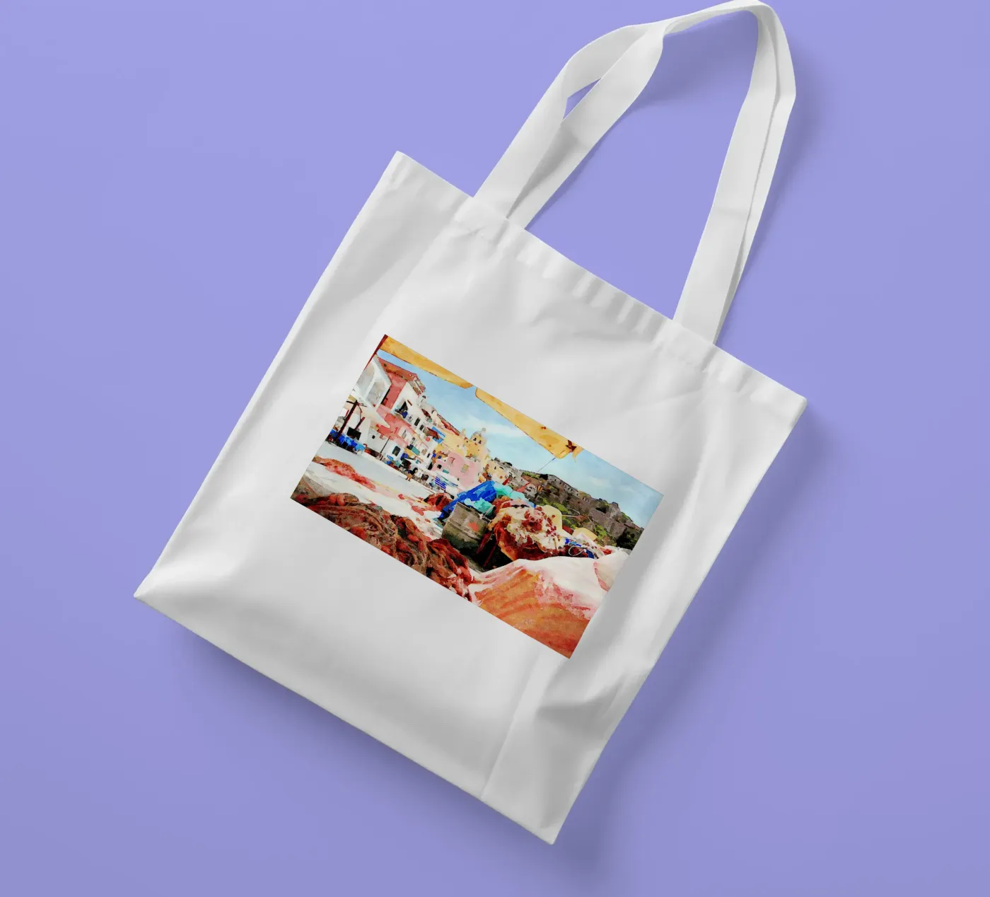 Procida tote bag by Massimo Frascogna