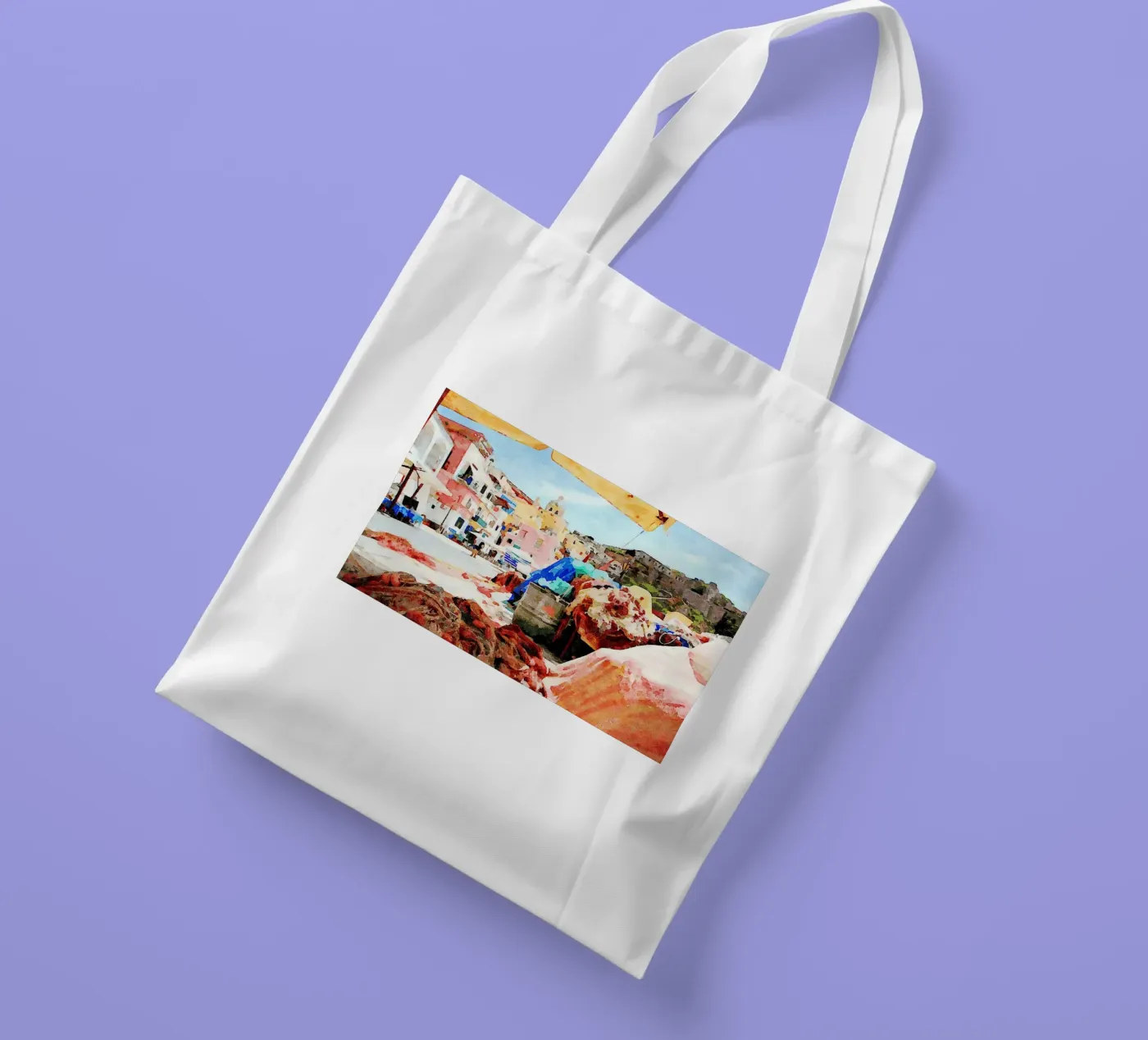 Procida tote bag by Massimo Frascogna