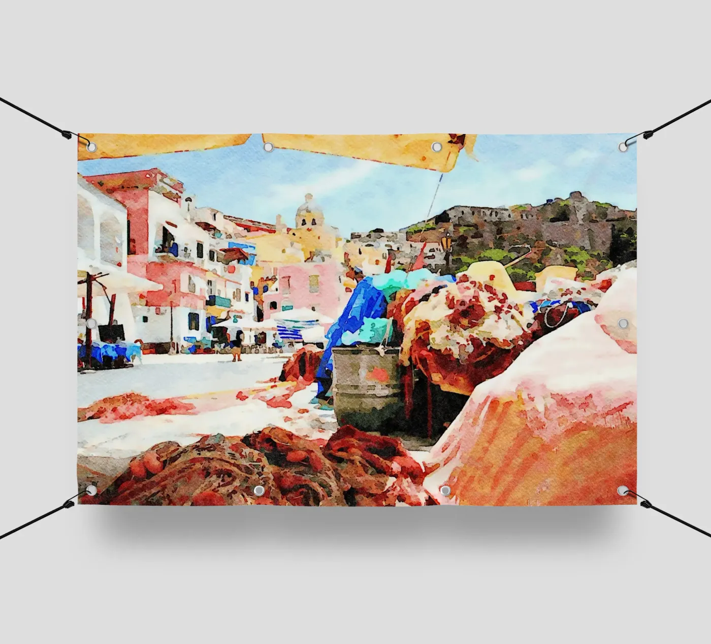 Procida telo in pvc da Massimo Frascogna