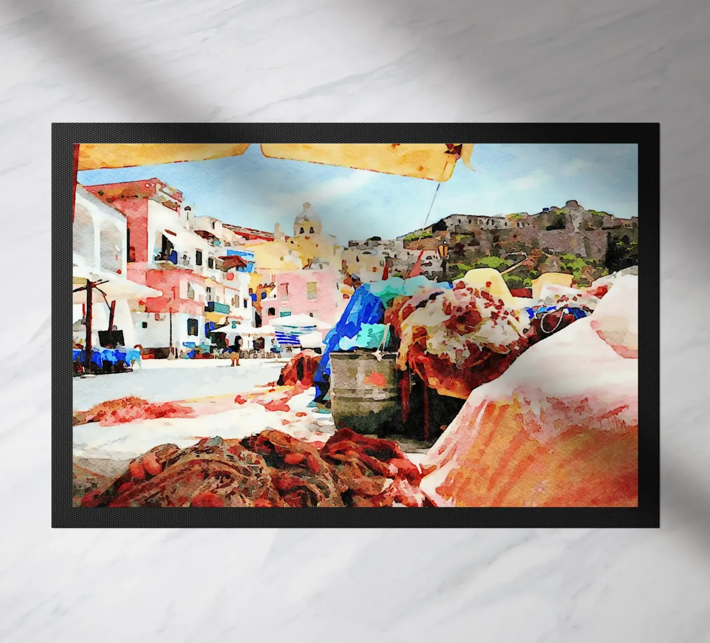 Procida paillasson de Massimo Frascogna
