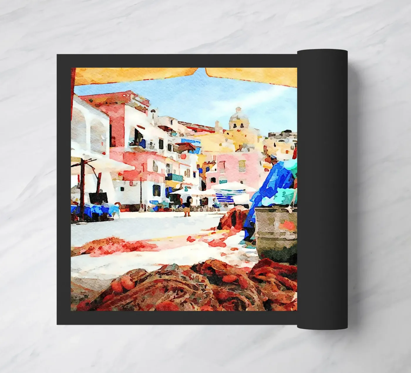 Procida paillasson de Massimo Frascogna