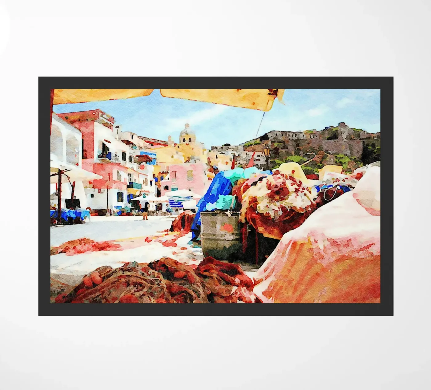 Procida paillasson de Massimo Frascogna