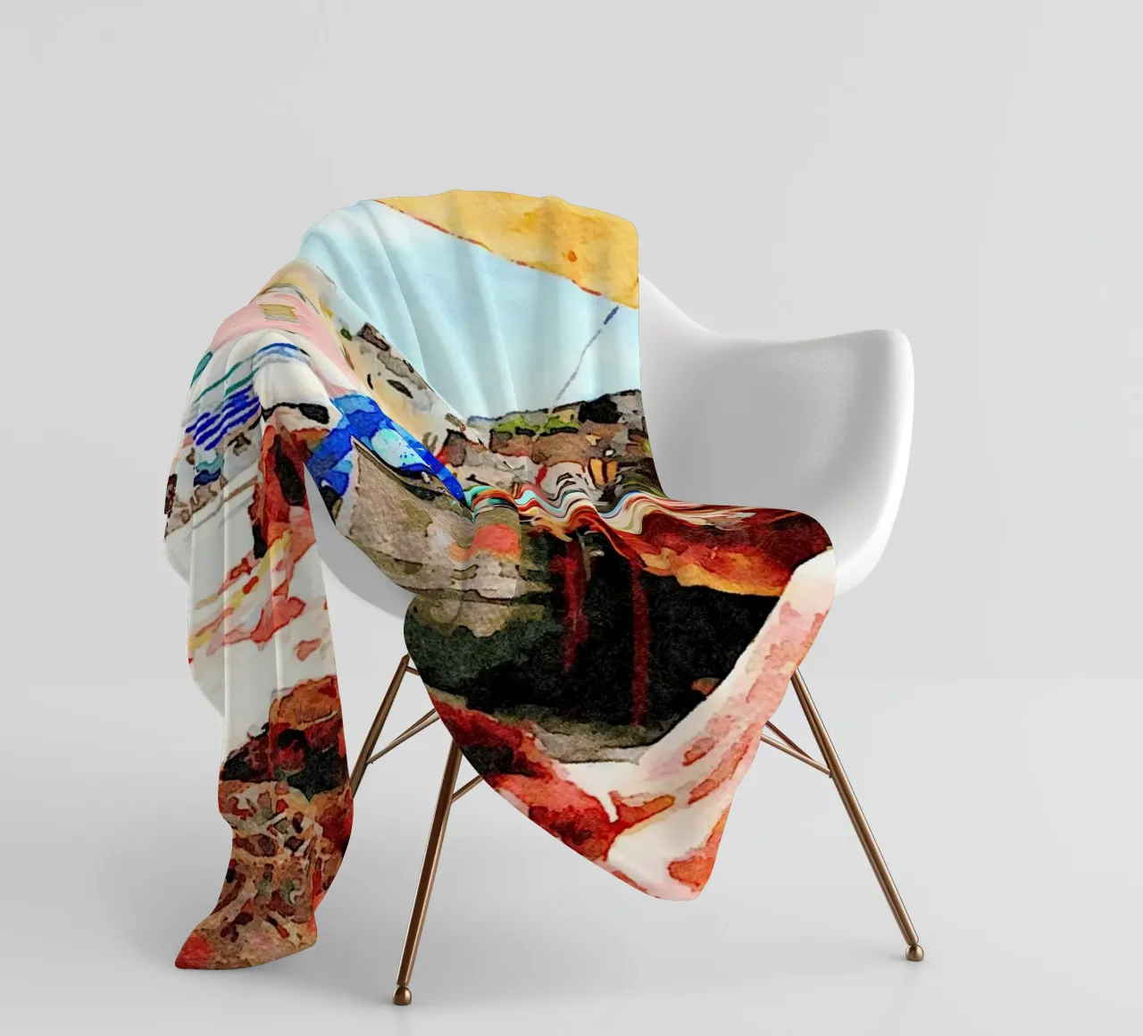 Procida coperta in pile da Massimo Frascogna