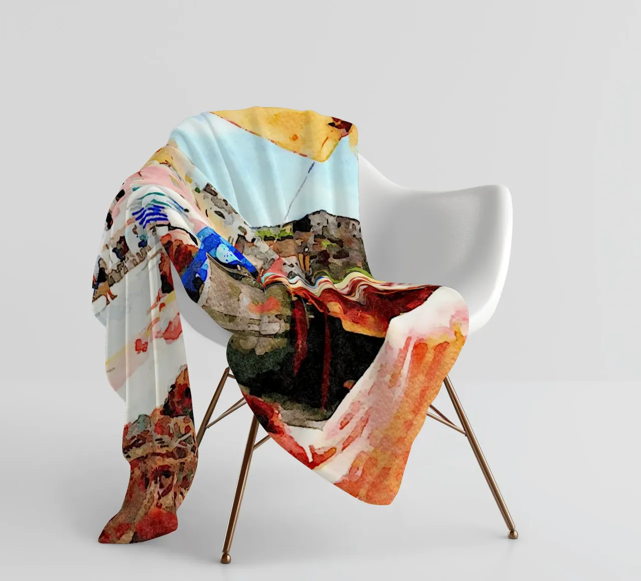 Procida coperta in pile da Massimo Frascogna