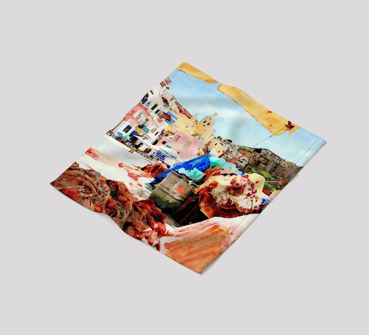 Procida coperta in pile da Massimo Frascogna