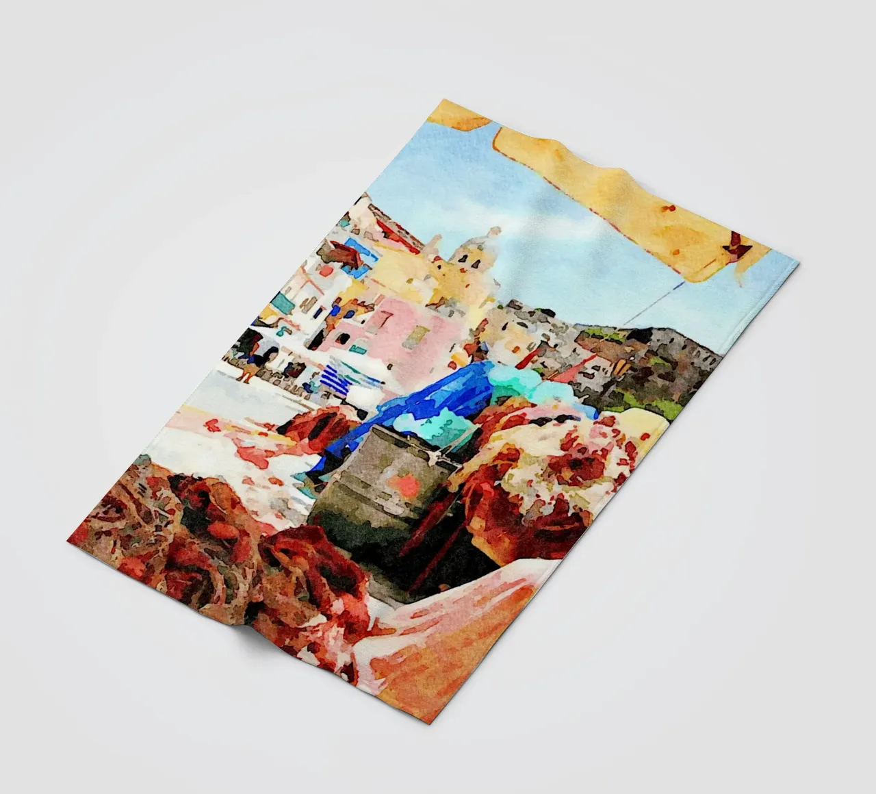 Procida coperta in pile da Massimo Frascogna