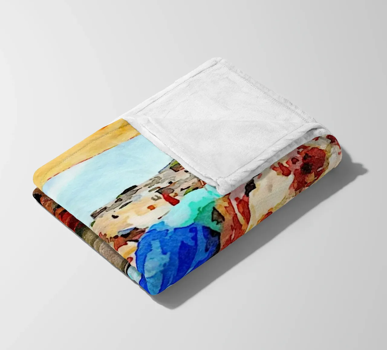 Procida coperta in pile da Massimo Frascogna