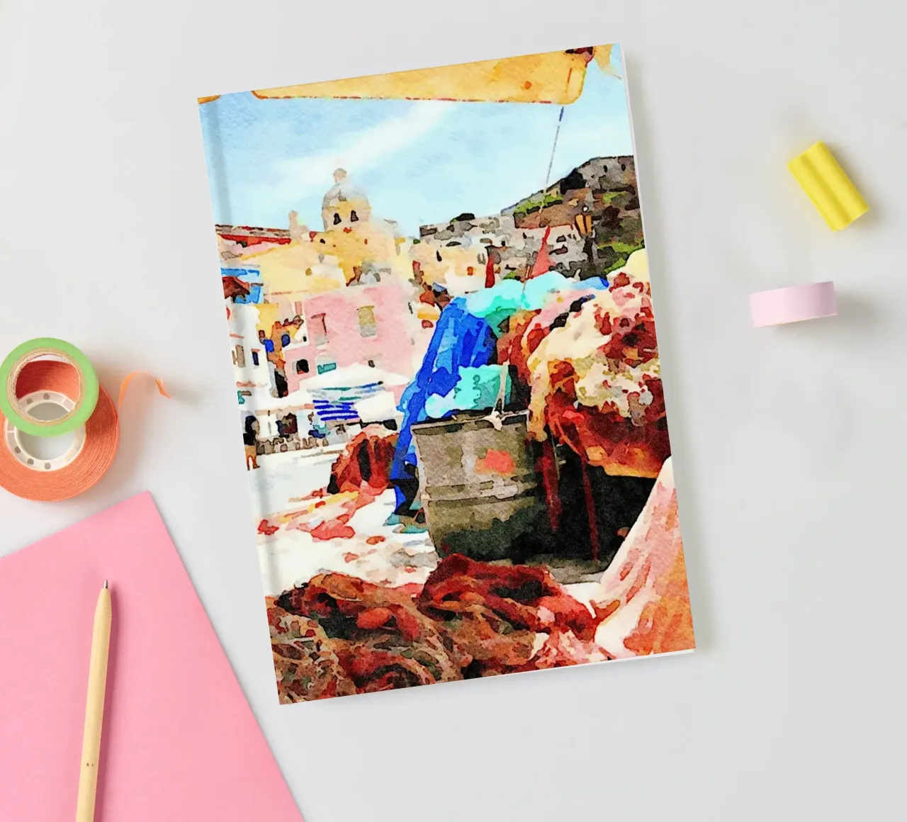Procida notebook by Massimo Frascogna