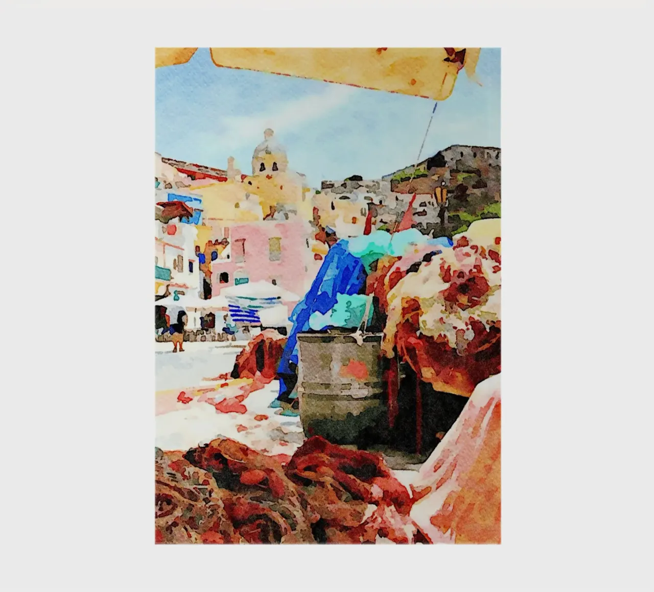 Procida notebook by Massimo Frascogna