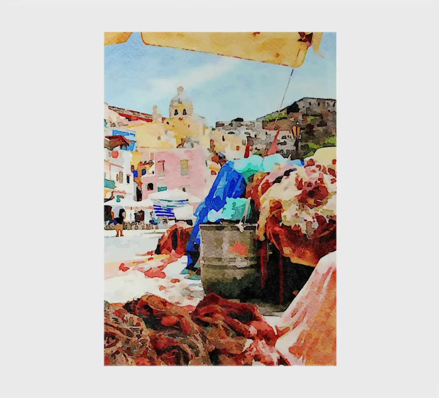 Procida notebook by Massimo Frascogna