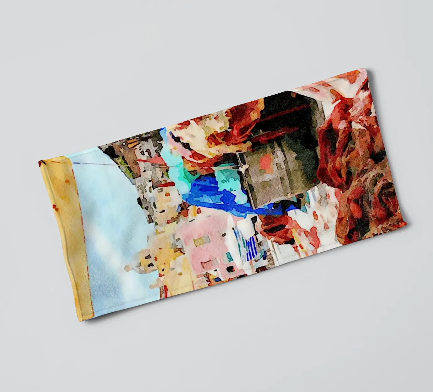 Procida badhanddoek van Massimo Frascogna