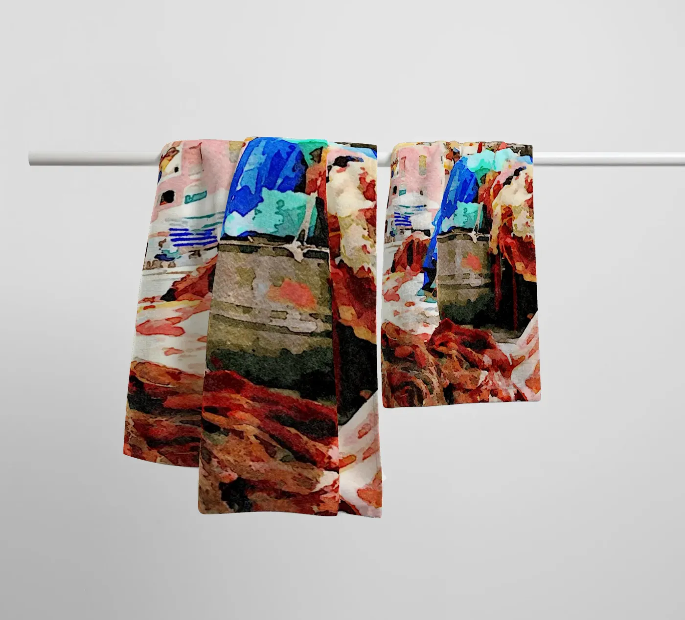 Procida towel by Massimo Frascogna
