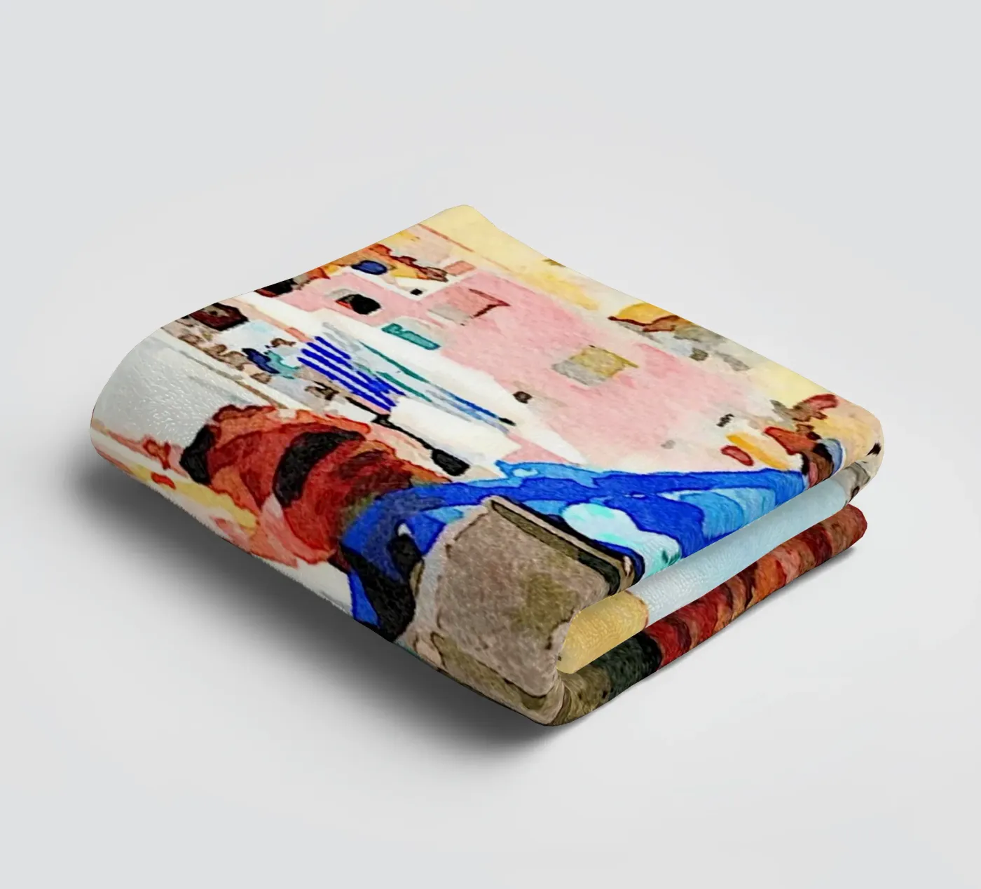 Procida badhanddoek van Massimo Frascogna