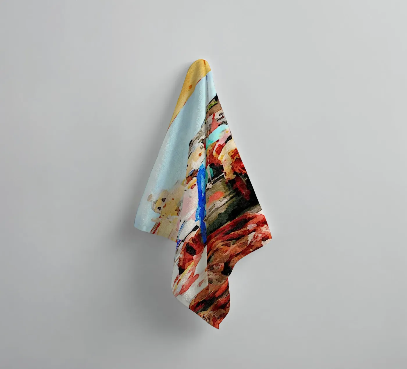 Procida badhanddoek van Massimo Frascogna