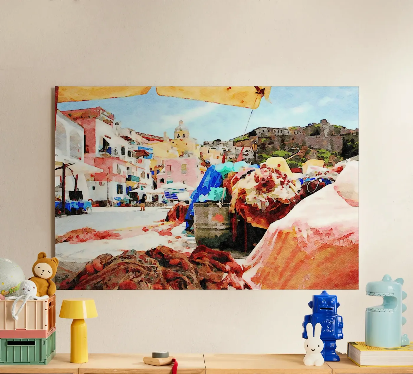 Procida plexiglass da Massimo Frascogna