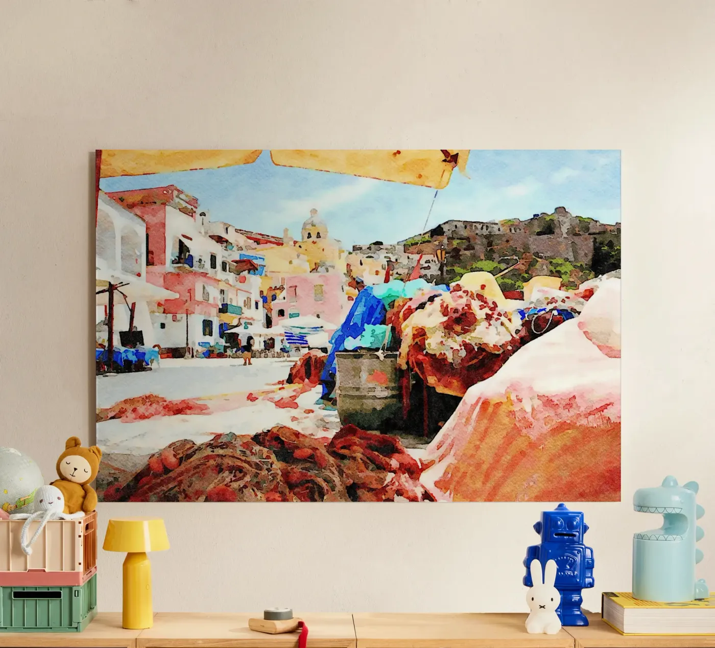 Procida plexiglas de Massimo Frascogna