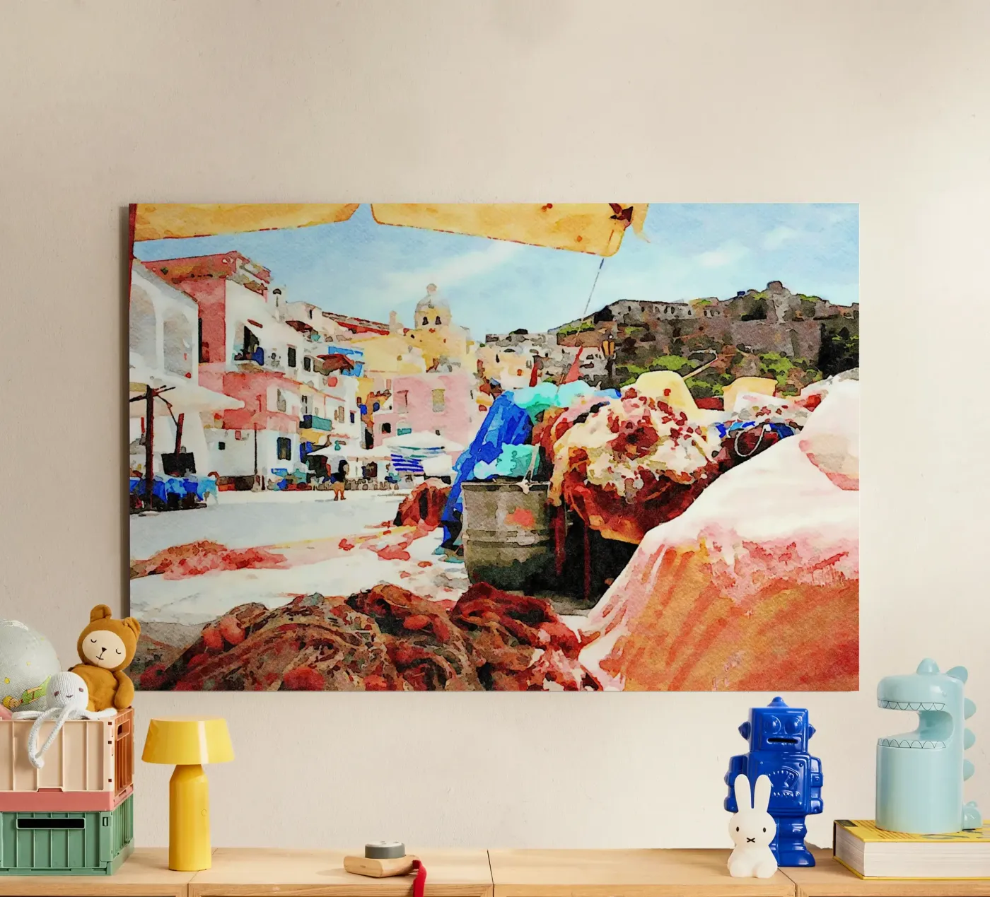 Procida forex-plaat van Massimo Frascogna