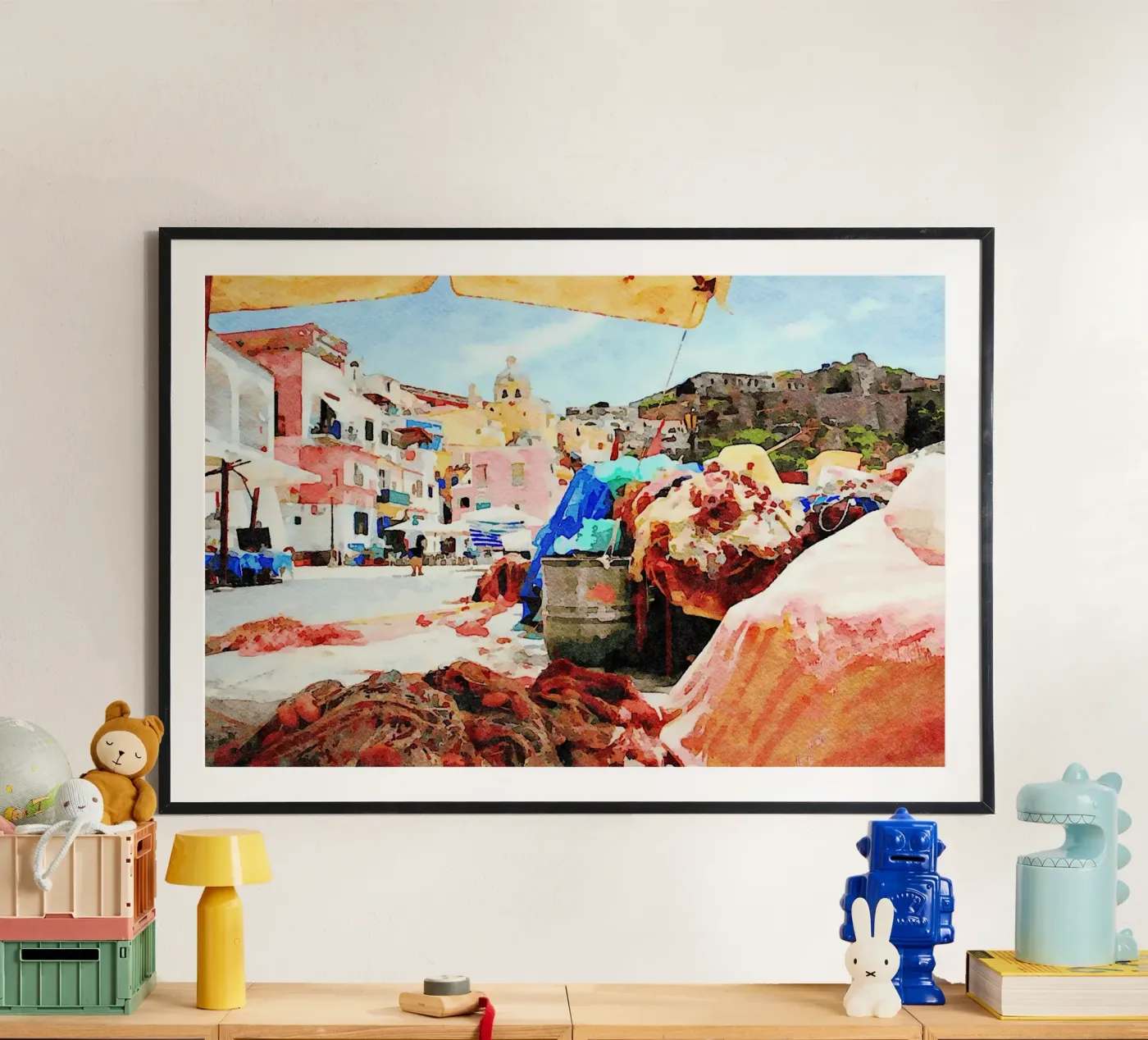 Procida Poster von Massimo Frascogna