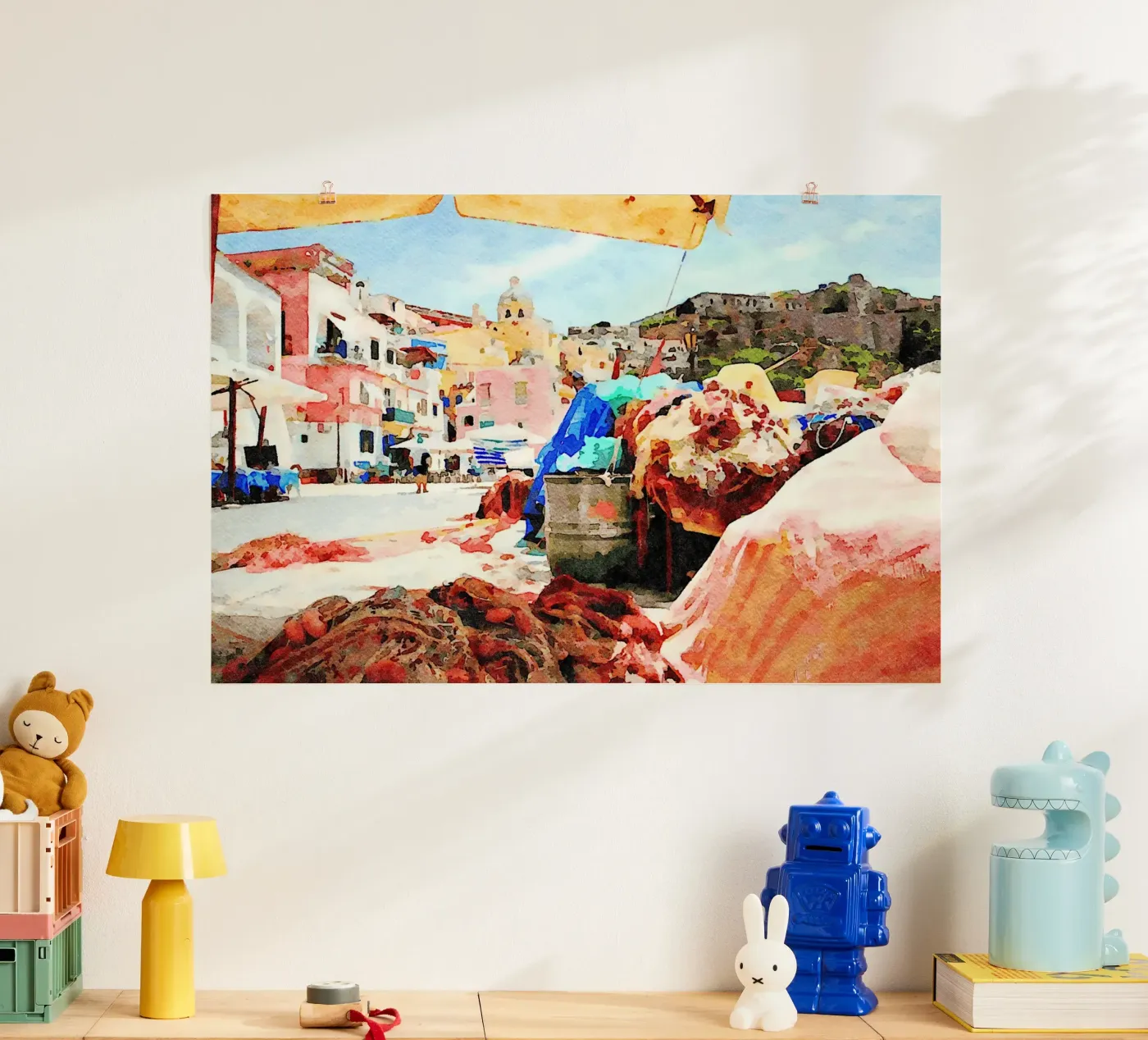 Procida Poster von Massimo Frascogna