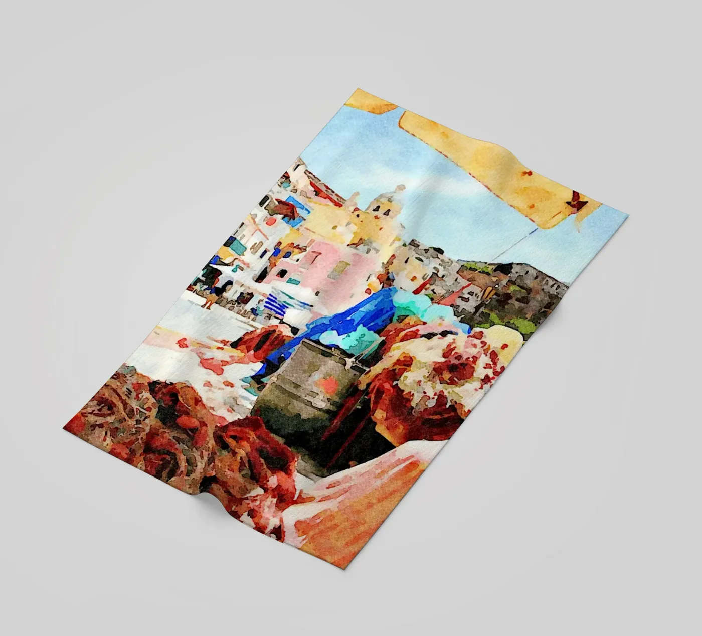 Procida Strandtuch von Massimo Frascogna