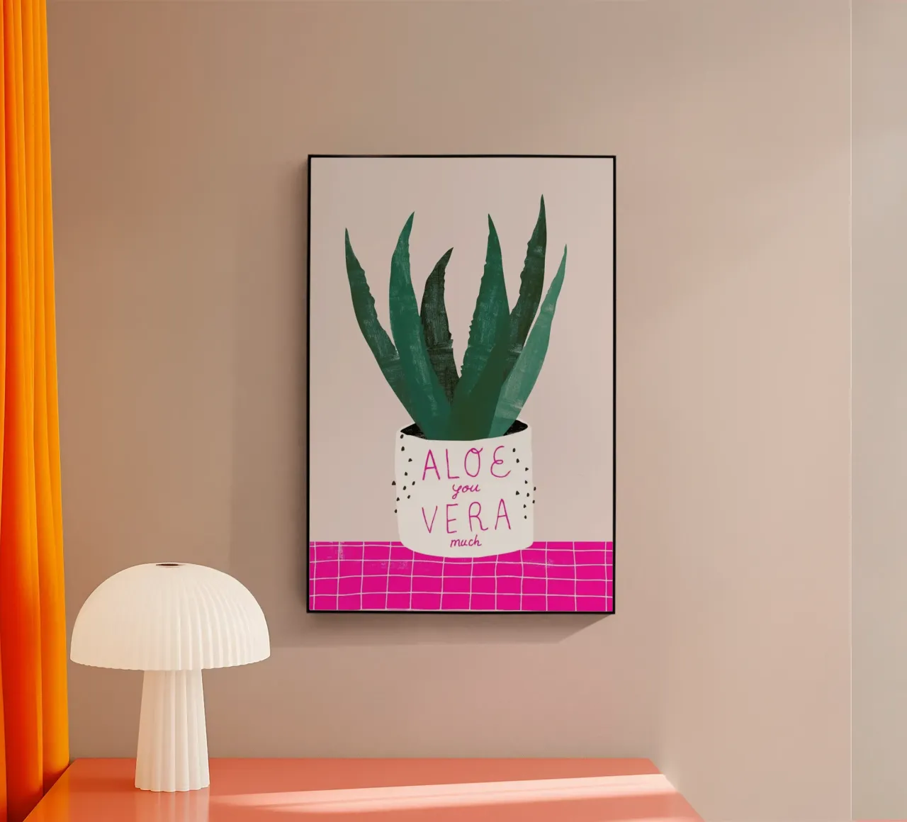 Aloe Vera plexiglass da typealive