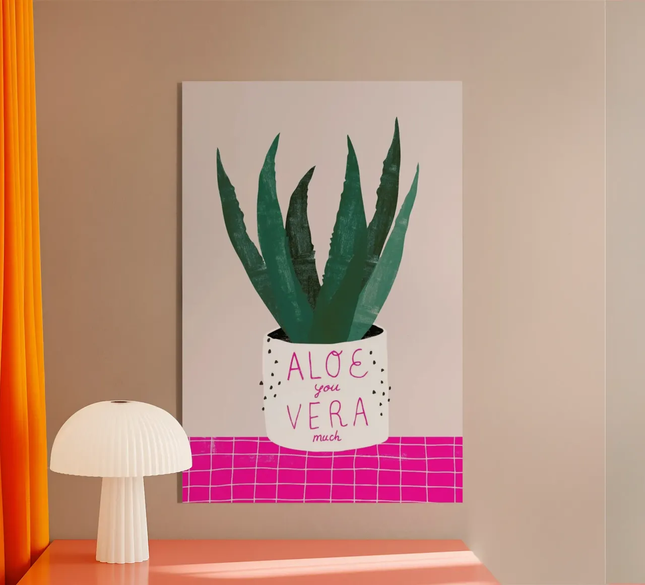 Aloe Vera plexiglass da typealive