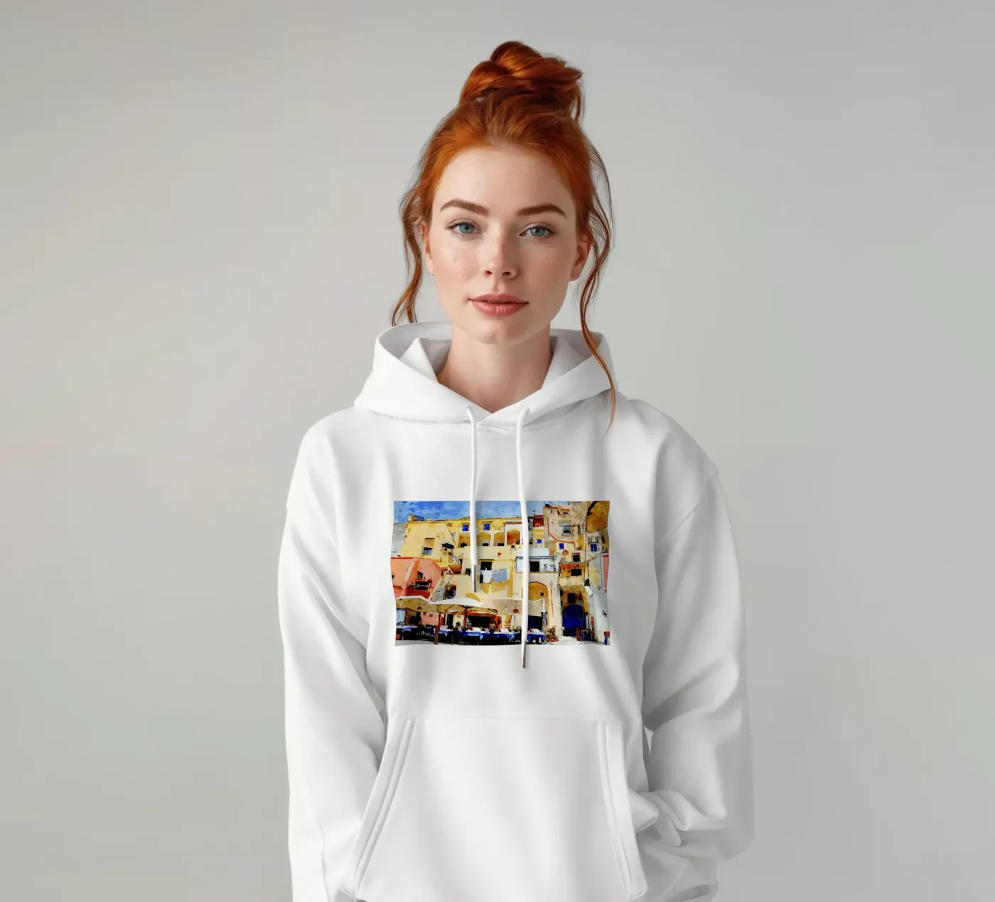 Procida hoodie by Massimo Frascogna