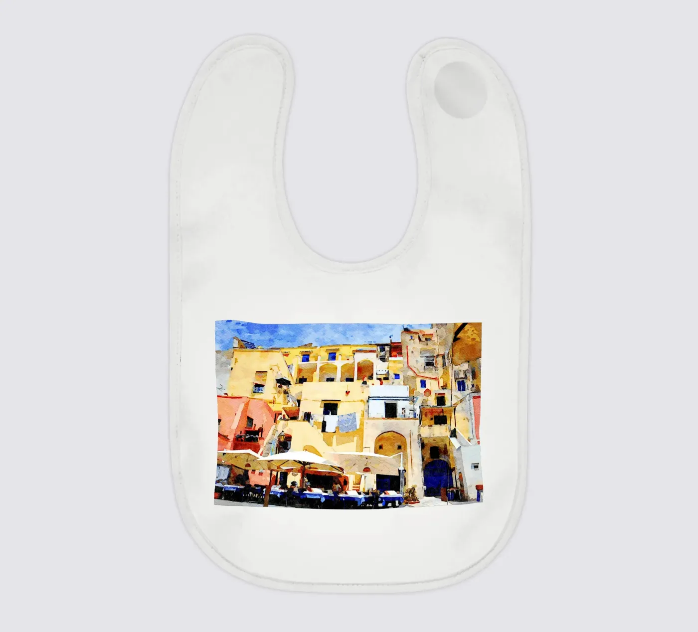 Procida baby slabbetje van Massimo Frascogna