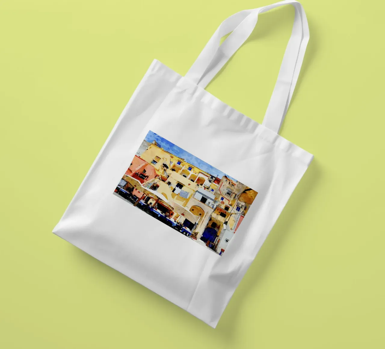 Procida borsa in juta da Massimo Frascogna
