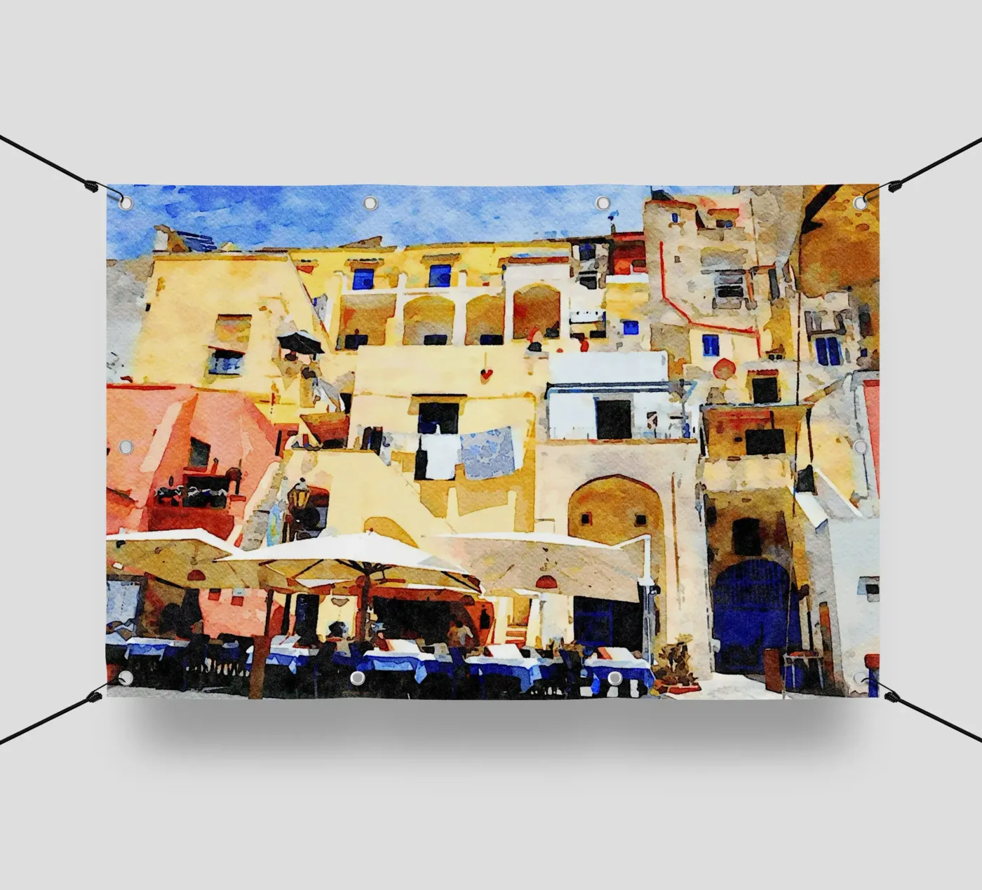 Procida telo in pvc da Massimo Frascogna