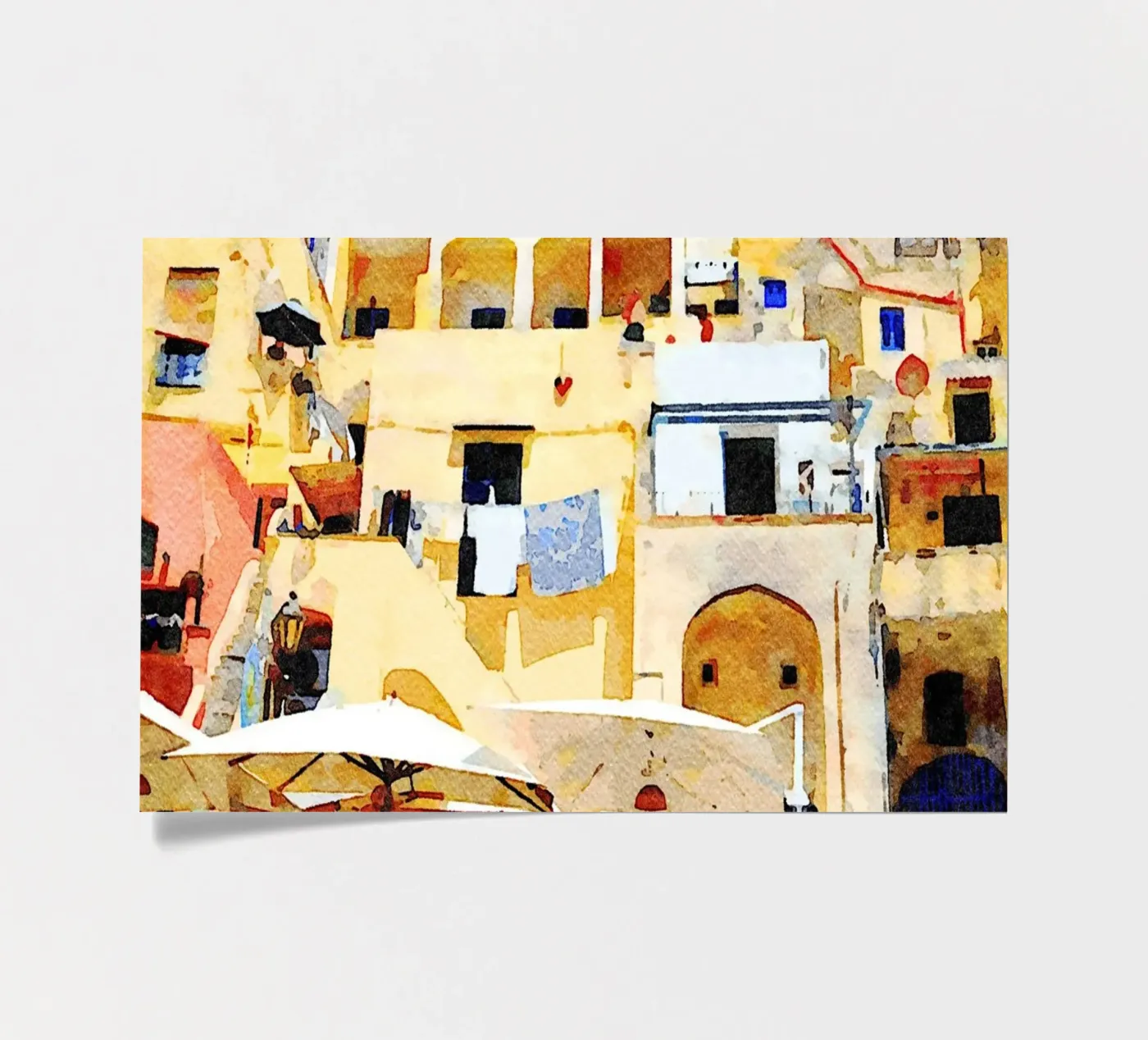 Procida stickervel van Massimo Frascogna