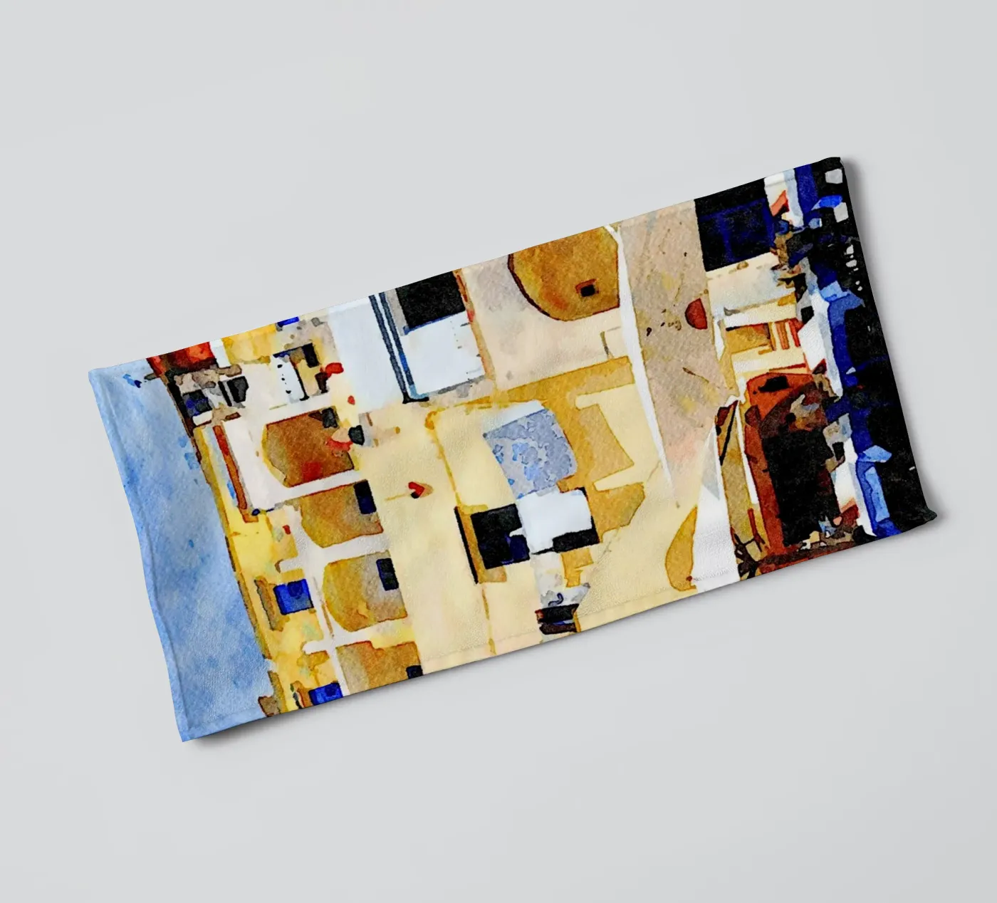 Procida badhanddoek van Massimo Frascogna