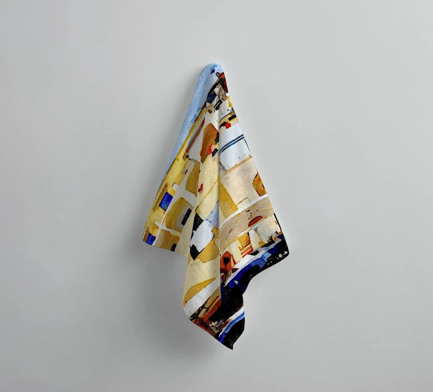 Procida Handtuch von Massimo Frascogna