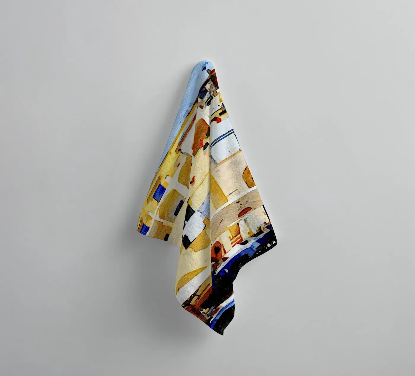 Procida badhanddoek van Massimo Frascogna