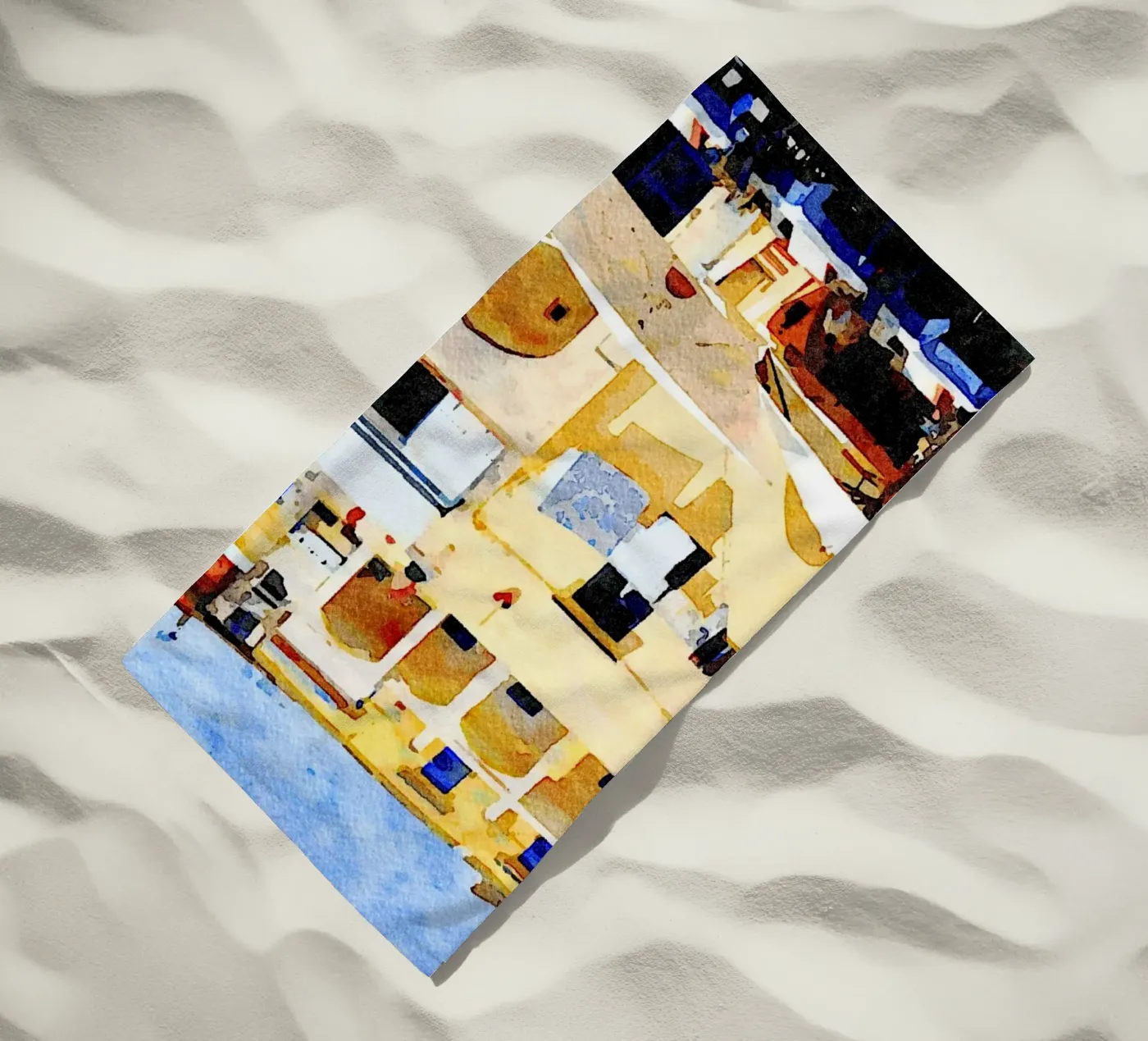 Procida serviette de plage de Massimo Frascogna