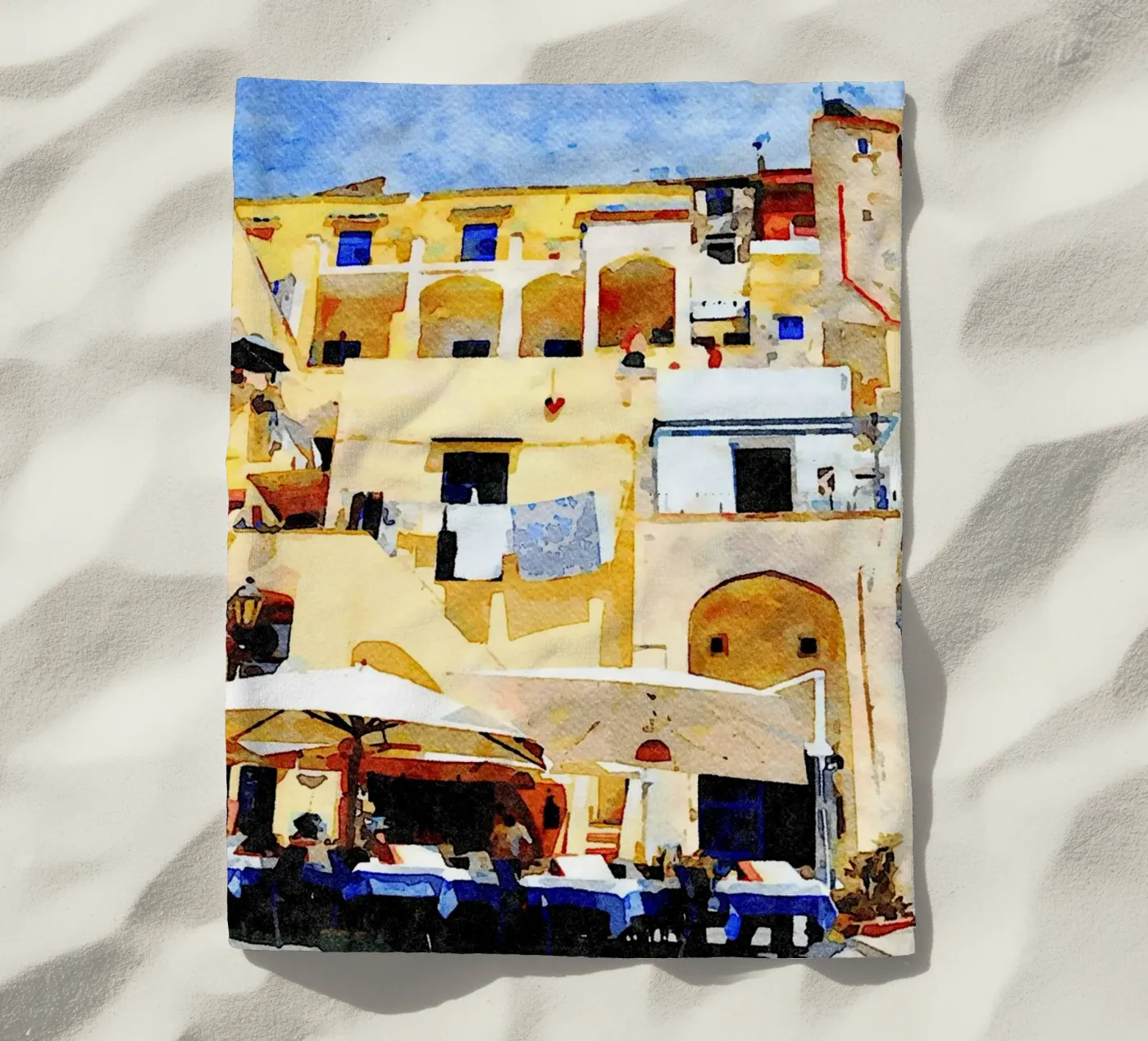 Procida serviette de plage de Massimo Frascogna